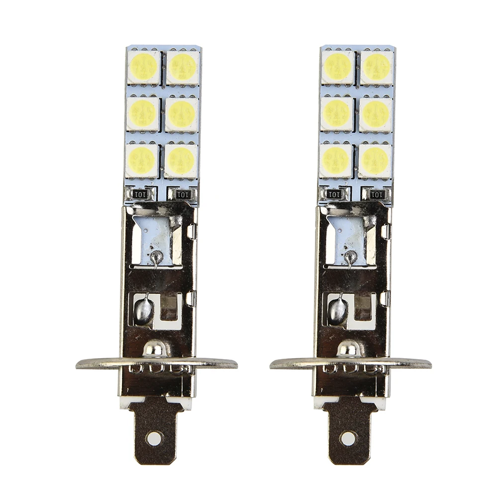 High Quality New Brand New Fog Lights H1 Beam Replacement Accessories Driving Lamp H1-12SMD-5050 Kit Super White
High Quality New Brand New Fog Lights H1 Beam Replacement Accessories Driving Lamp H1-12SMD-5050 Kit Super White
