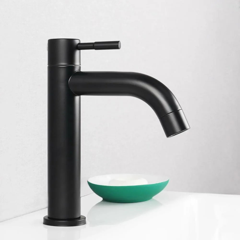 Bathroom Counter Basin Faucet Single Cold Water Basin Sink Tap Stainless Steel Paint Basin Faucets Deck Mount Tapware
Bathroom Counter Basin Faucet Single Cold Water Basin Sink Tap Stainless Steel Paint Basin Faucets Deck Mount Tapware