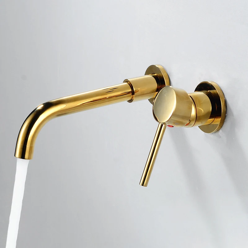Basin Faucets Wall Mounted Brass Bathroom Sink Basin Mixer Tap Faucet Faucet Single Handle Black Bathroom Faucets 855011
Basin Faucets Wall Mounted Brass Bathroom Sink Basin Mixer Tap Faucet Faucet Single Handle Black Bathroom Faucets 855011