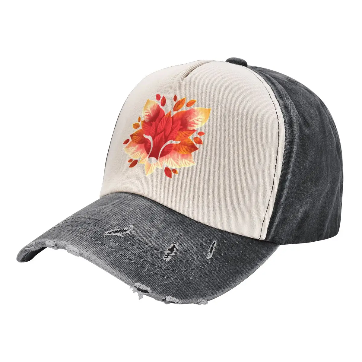 Fox of leaves Baseball Cap tea Hat Military Tactical Cap Christmas Hat For Women 2024 Men's 
Fox of leaves Baseball Cap tea Hat Military Tactical Cap Christmas Hat For Women 2024 Men's