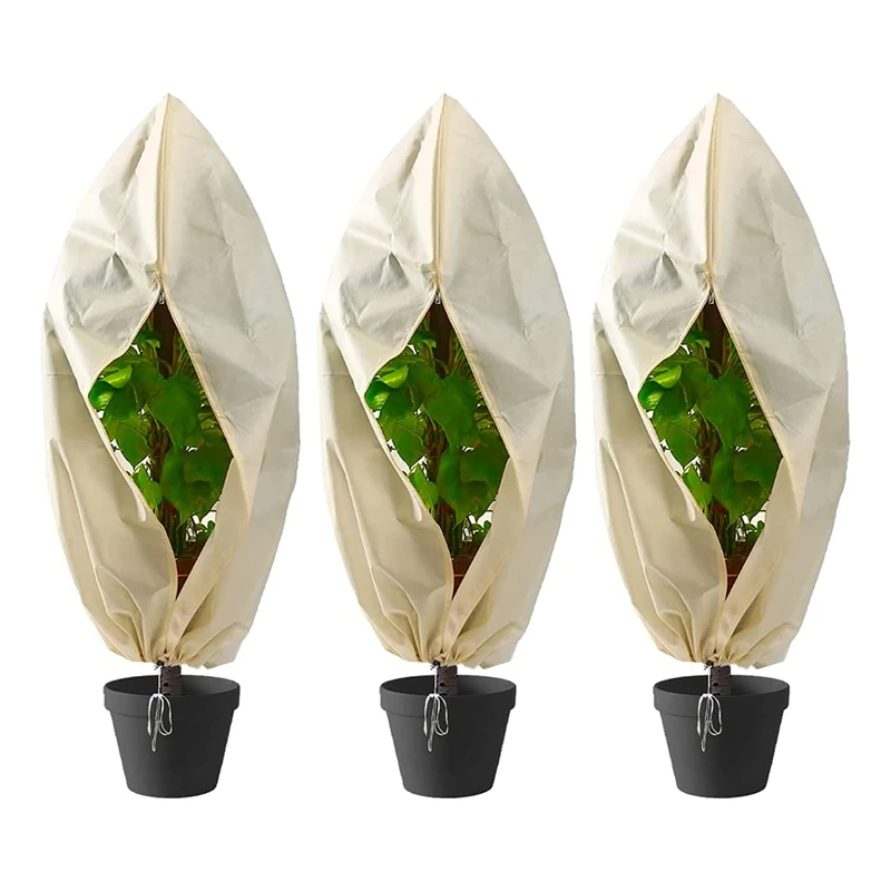 Plant Covers Freeze Protection, 3 Packs Plant Covers For Winter, Frost Blankets For Outdoor Plants
Plant Covers Freeze Protection, 3 Packs Plant Covers For Winter, Frost Blankets For Outdoor Plants