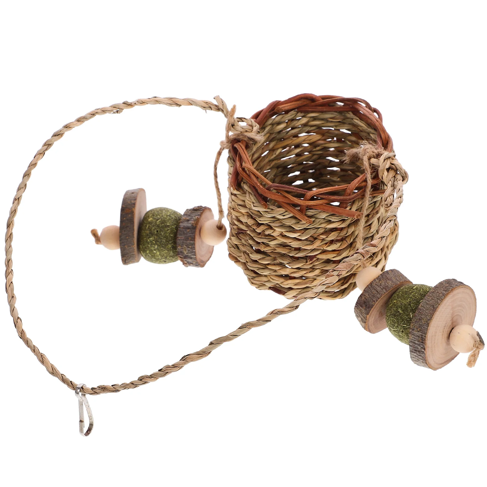 Hamster Chewing Toy Hanging Hamster Chewing Toy Foraging Hanging Woven Toy for Hamster
Hamster Chewing Toy Hanging Hamster Chewing Toy Foraging Hanging Woven Toy for Hamster