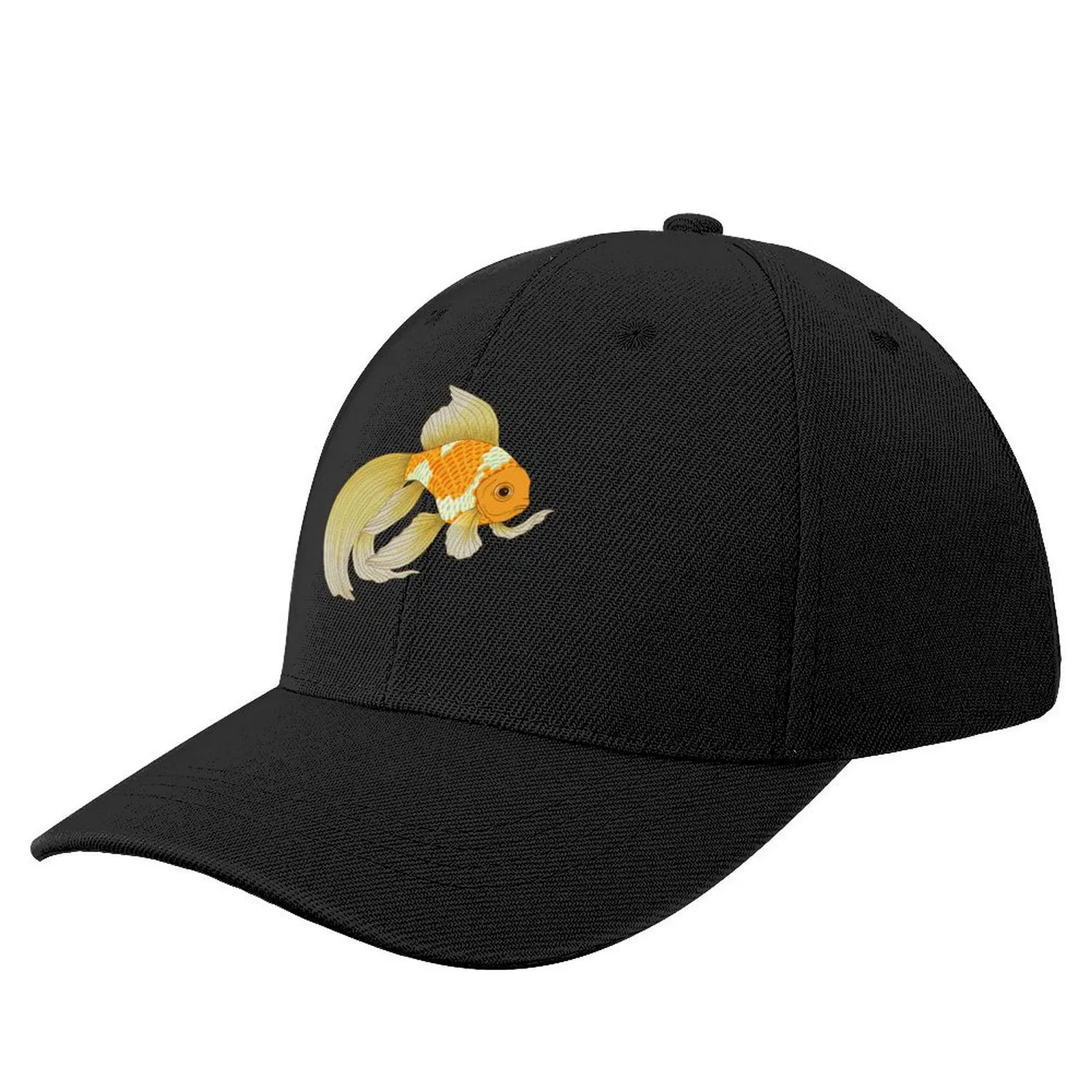 

Бейсболка с золотой рыбкой счастья Новинка в шляпе Кепка-тракер винтажная Женская пляжная кепка для мужчин