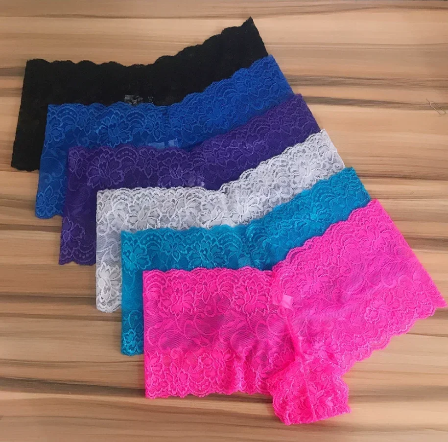 *3pcs Sexy Transparent Underwear Women Lace Cotton Crotch Boyshorts Floral Panties Comfortable Lingerie For Female
*3pcs Sexy Transparent Underwear Women Lace Cotton Crotch Boyshorts Floral Panties Comfortable Lingerie For Female