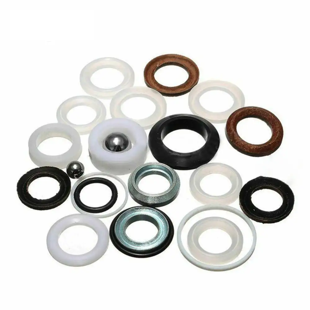 23pcs/Set Paint Sprayer Seal Ring Repair Kit 12mm-27mm For 390 395 490 495 595 Increase The Lubrication Performance
23pcs/Set Paint Sprayer Seal Ring Repair Kit 12mm-27mm For 390 395 490 495 595 Increase The Lubrication Performance