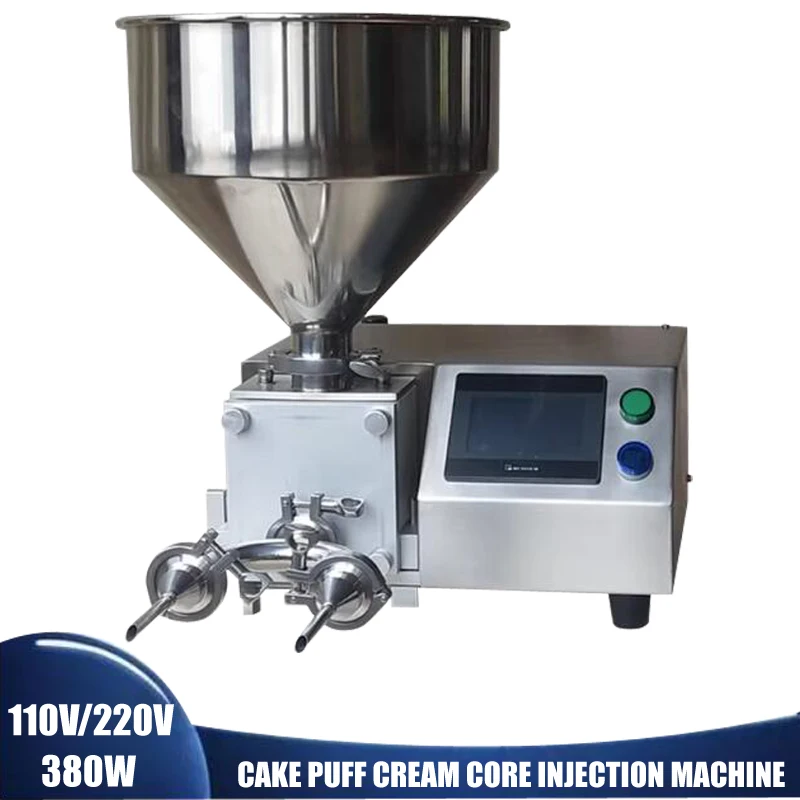 Automatic Cream quantitative injection machine Chocolate Cream Puff Filling Machine Cake Cream bread Injecting Maker
Automatic Cream quantitative injection machine Chocolate Cream Puff Filling Machine Cake Cream bread Injecting Maker