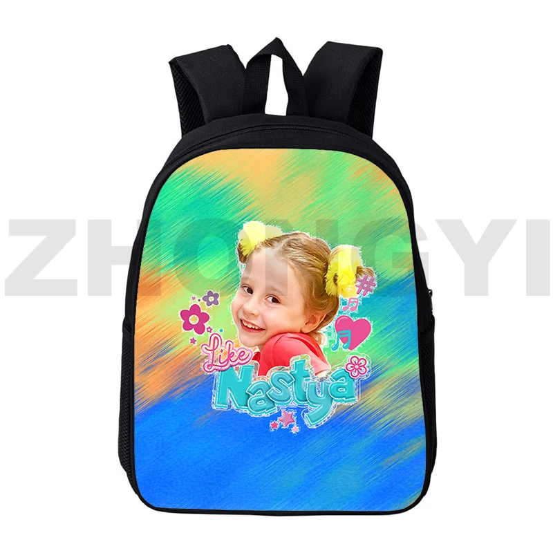 

12/16 Inch Anime Russia Like Nastya Primary Elementary School Bag 3D Laptop Backpack Women Travel Leisure Bookbag Shoulder Bag