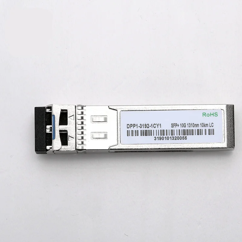 SFP-10G-LR 10KM SFP+ Transceiver Module Fiber Optic Transceivers LC FTTH 1310nm DDM Compatible with CS 10.3125gbps CN;GUA
SFP-10G-LR 10KM SFP+ Transceiver Module Fiber Optic Transceivers LC FTTH 1310nm DDM Compatible with CS 10.3125gbps CN;GUA