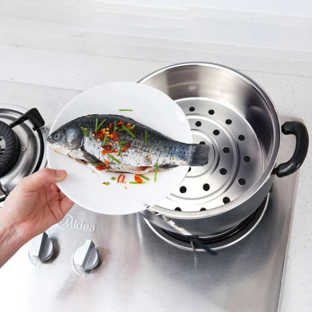 Stainless Steel Steam Basket Steam Rack Bracket Thickened And Deepened Steam Rack Kitchen Cookware Accessories Durable
Stainless Steel Steam Basket Steam Rack Bracket Thickened And Deepened Steam Rack Kitchen Cookware Accessories Durable