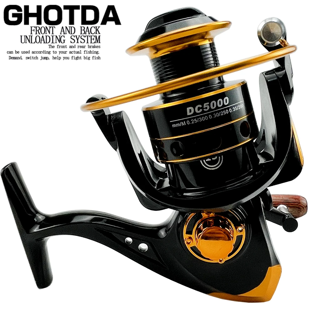 Катушка для ловли карпа GHOTDA 9000-12000, утолщенная металлическая катушка для ловли карпа в соленой/пресной воде, коэффициент скорости 4,0: 1, для ловли нахлыстом, большой радиус действия, для рыбалки
Катушка для ловли карпа GHOTDA 9000-12000, утолщенная металлическая катушка для ловли карпа в соленой/пресной воде, коэффициент скорости 4,0: 1, для ловли нахлыстом, большой радиус действия, для рыбалки