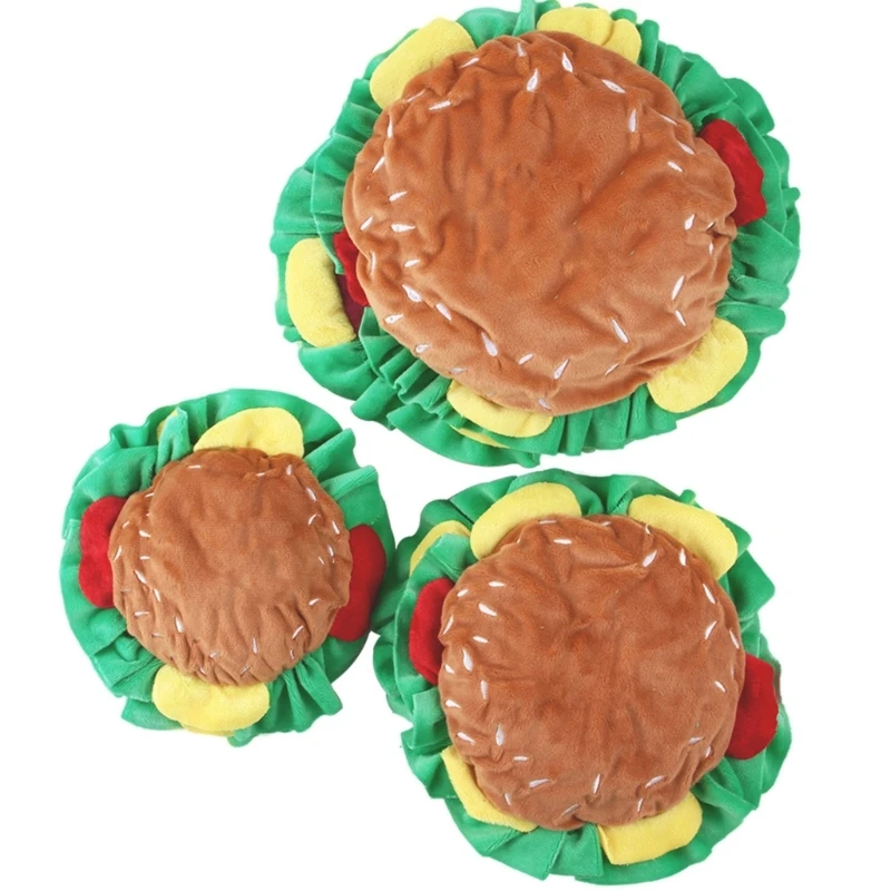 Pet Burger Hat Фото Реквизит для кошек собак Косплей Кепка с регулируемой наклейкой
Pet Burger Hat Фото Реквизит для кошек собак Косплей Кепка с регулируемой наклейкой