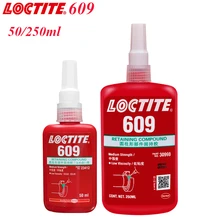 High Strength Adhesive Low Viscosity Loctite 609 Stick Rotating Shaft Cylindrical Assembly Glue RETAINING COMPOUND 50/250ml
High Strength Adhesive Low Viscosity Loctite 609 Stick Rotating Shaft Cylindrical Assembly Glue RETAINING COMPOUND 50/250ml