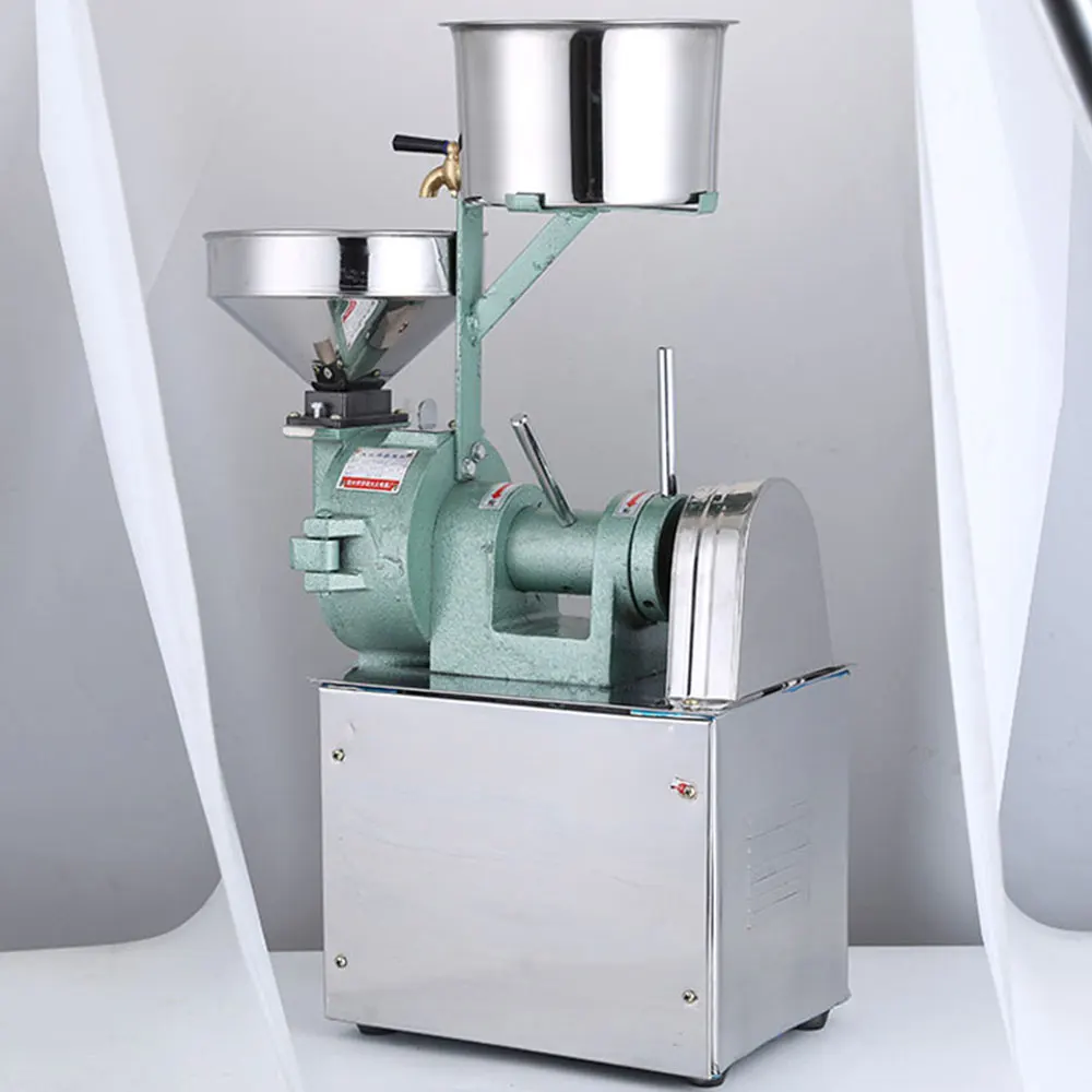 Electric Rice Soybean Grinder Commercial Refiner Sauce Grinder Tofu Soymilk Machine 20-25KG/h
Electric Rice Soybean Grinder Commercial Refiner Sauce Grinder Tofu Soymilk Machine 20-25KG/h