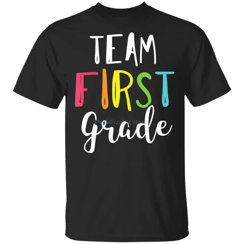 Team 1St First Grade Teacher Back To School T-Shirt Black- For Men-Women Birthday Gift Tee Shirt
Team 1St First Grade Teacher Back To School T-Shirt Black- For Men-Women Birthday Gift Tee Shirt