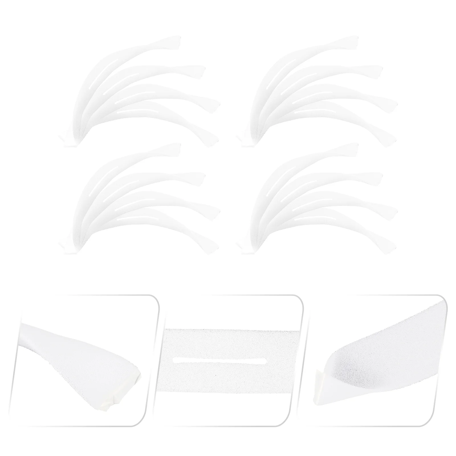 20 Pcs Grippers Hanger Sponge Cover Hangers Coat Protector Foam Strip Runwon White
20 Pcs Grippers Hanger Sponge Cover Hangers Coat Protector Foam Strip Runwon White