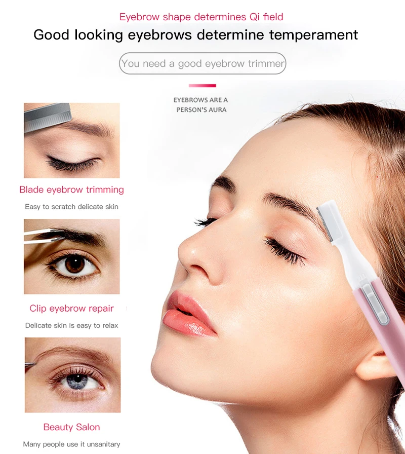 Electric Eyebrow Trimmer Ladies Eyebrow Trimmer Ladies Shaver Hot Sales Portable Mini Lipstick Shaver Accessories Makeup Tools
Electric Eyebrow Trimmer Ladies Eyebrow Trimmer Ladies Shaver Hot Sales Portable Mini Lipstick Shaver Accessories Makeup Tools