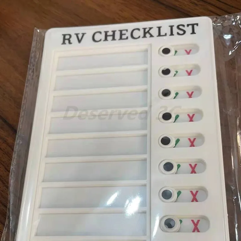 Generic Multipurpose Memo Checklist Todolist Pad 5''x8'' Adjustable