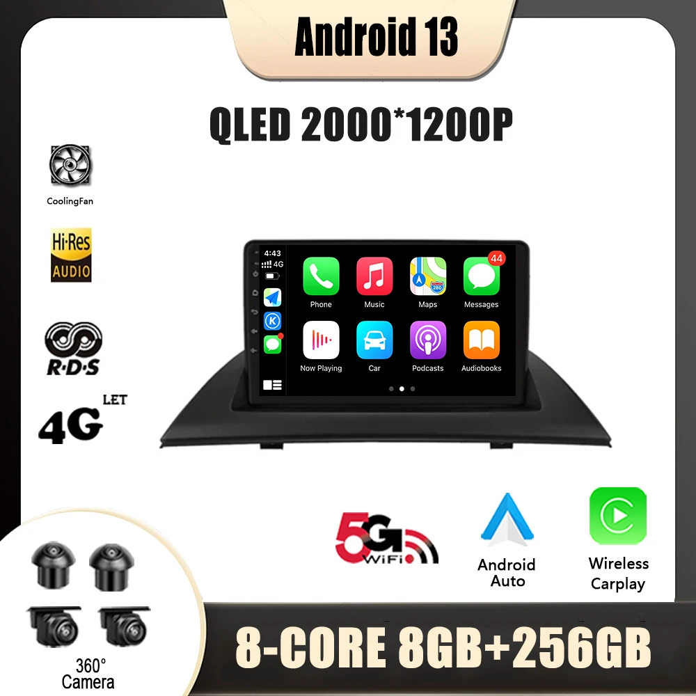 Car Radio Multimedia Video GPS For BMW X3, E83 2004, 2005, 2007, 2012 Navigation No 2 Din DVD Player Android 13
Car Radio Multimedia Video GPS For BMW X3, E83 2004, 2005, 2007, 2012 Navigation No 2 Din DVD Player Android 13