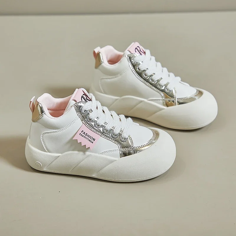 Women Flat New Wave Platform Sneakers Female Autumn New Round Toe Mixed Colors Casual Shoes Comfortable Breathable Loafers
Women Flat New Wave Platform Sneakers Female Autumn New Round Toe Mixed Colors Casual Shoes Comfortable Breathable Loafers