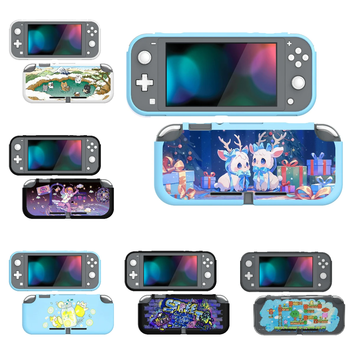 PlayVital Cute Soft TPU Case Cover for Nintendo Switch Lite, Custom Lovely Patterned Protective Shell for Nintendo Switch
PlayVital Cute Soft TPU Case Cover for Nintendo Switch Lite, Custom Lovely Patterned Protective Shell for Nintendo Switch