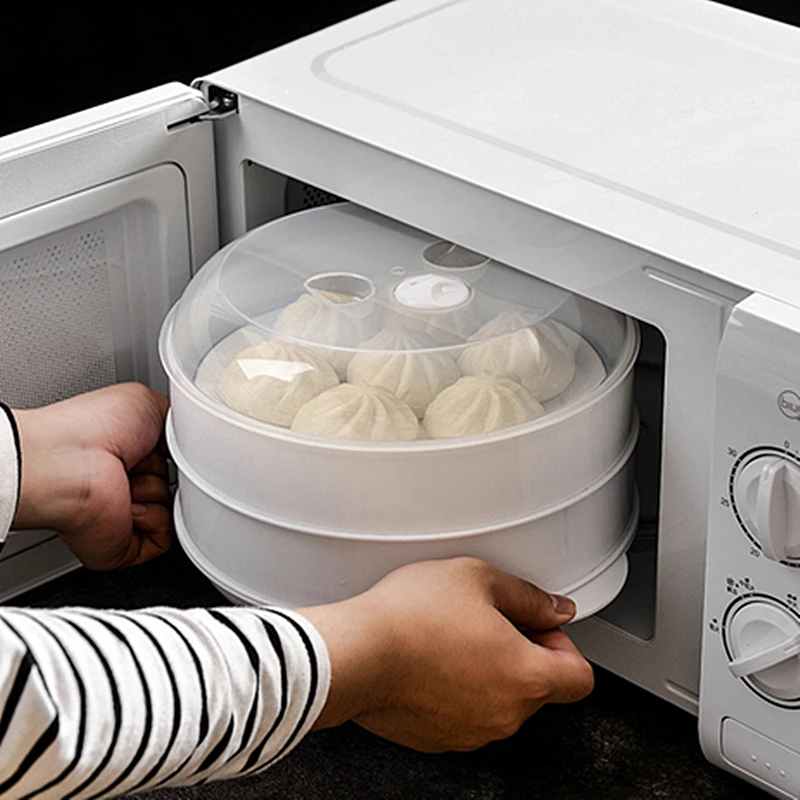 Multi-layer Round Plastic Steamer Multifunctional Egg Steamer Large Capacity Microwave Heating Steamer Kitchen Cookware
Multi-layer Round Plastic Steamer Multifunctional Egg Steamer Large Capacity Microwave Heating Steamer Kitchen Cookware