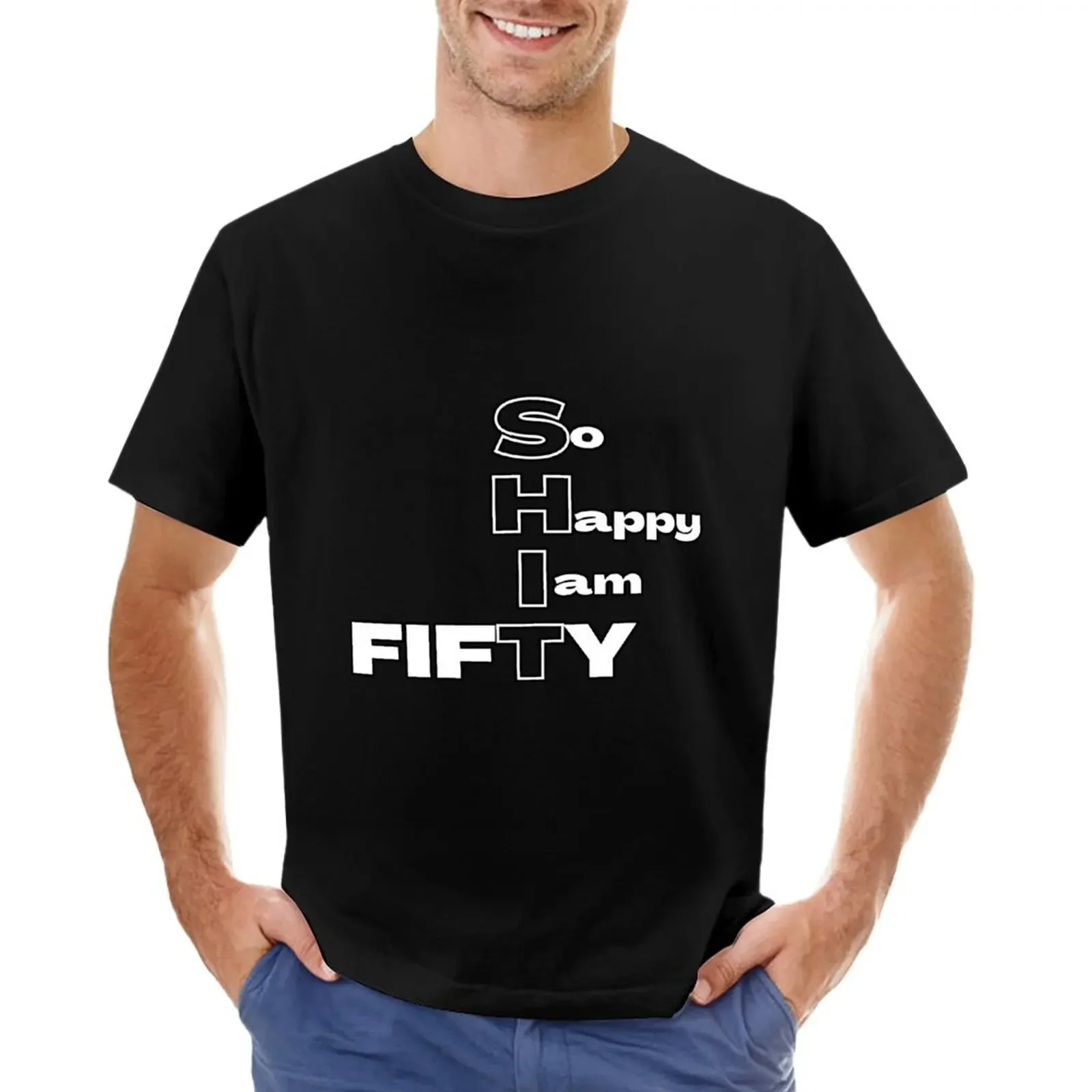 So Happy I am Fifty - Funny T-shirt hippie clothes funnys heavyweight t shirts for men
So Happy I am Fifty - Funny T-shirt hippie clothes funnys heavyweight t shirts for men