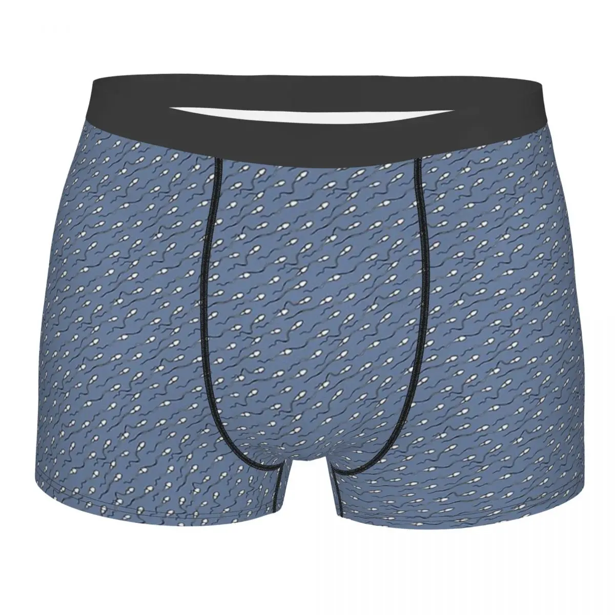 

The Great Sperm Migration On Blue Men Boxer Briefs Penis Cock Highly Breathable Underpants High Quality Print Shorts Birthday