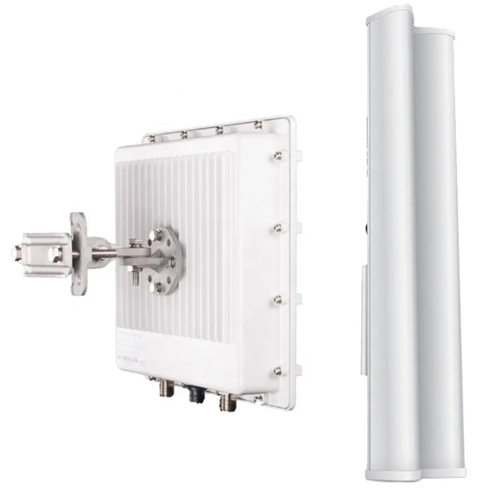 Long Distance 5.8GHz PtP PtMP Microwave Communication High Broadband Gigabit Wireless Transmitter Network Bridge
Long Distance 5.8GHz PtP PtMP Microwave Communication High Broadband Gigabit Wireless Transmitter Network Bridge
