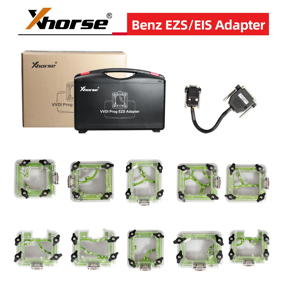 

Xhorse for Benz EZS/EIS Adapter Full Kit 10pcs for VVDI Prog, VVDI MB, Key Tool Plus, Mini Prog