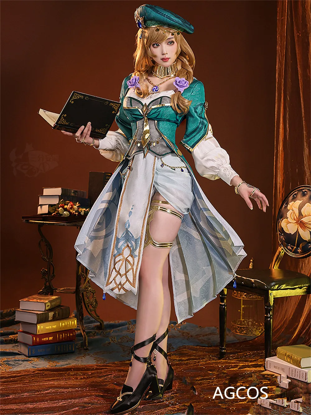 AGCOS Game Genshin Impact New Skin Lisa Cosplay Costume Woman Christmas Party Clothing Dress Genshin Impact Cosplay Costumes
AGCOS Game Genshin Impact New Skin Lisa Cosplay Costume Woman Christmas Party Clothing Dress Genshin Impact Cosplay Costumes