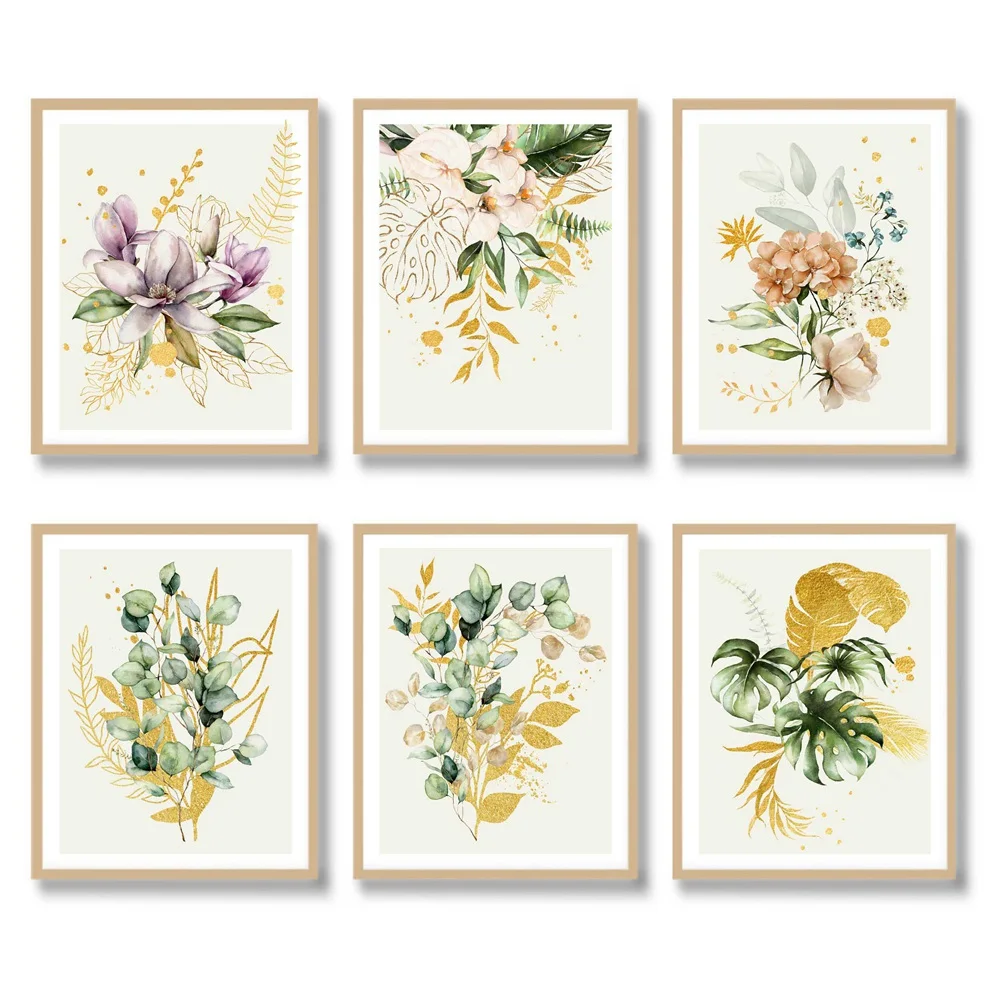A set of 6 photos fashion art Golden Leaf Turtle back leaf flower plant canvas painting wall art poster home decoration mural
A set of 6 photos fashion art Golden Leaf Turtle back leaf flower plant canvas painting wall art poster home decoration mural