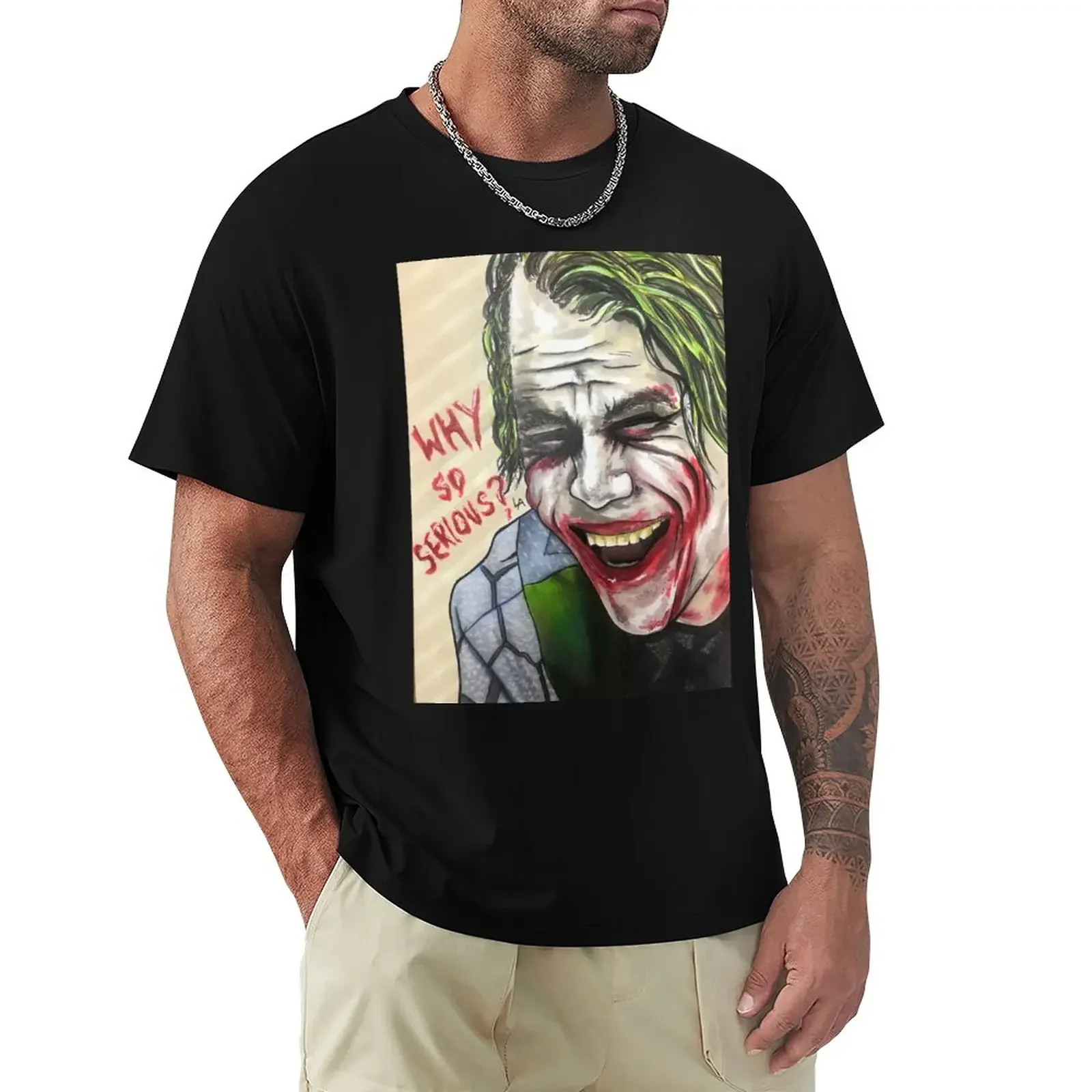 Heath Ledger T-Shirt heavyweights quick drying summer tops Men's t-shirts heavyweights for a boy mens champion t shirts
Heath Ledger T-Shirt heavyweights quick drying summer tops Men's t-shirts heavyweights for a boy mens champion t shirts