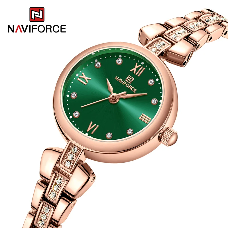 NAVIFORCE Women Watches Luxury Fashion Ladies Elegant Zinc Alloy Bracelet Waterproof Quartz Wristwatches Reloj Mujer 2023 New
NAVIFORCE Women Watches Luxury Fashion Ladies Elegant Zinc Alloy Bracelet Waterproof Quartz Wristwatches Reloj Mujer 2023 New