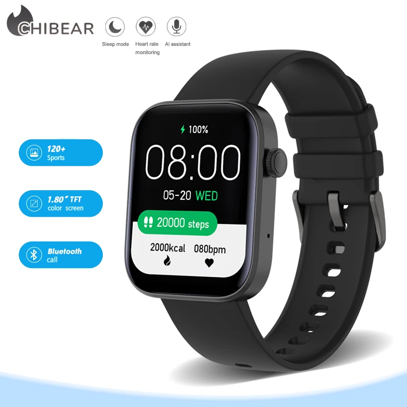 For Xiaomi Huawei Samsung 1.8 Inch Bluetooth Call Smartwatch Men Support 120+ Sport 2023 New Women Voice Assistant Smart Watch
For Xiaomi Huawei Samsung 1.8 Inch Bluetooth Call Smartwatch Men Support 120+ Sport 2023 New Women Voice Assistant Smart Watch