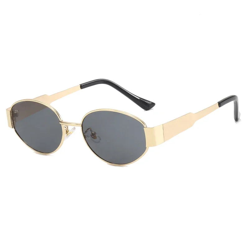 

CE celebrity retro Arc de Triomphe sunglasses advanced metal sunglasses UV protection.