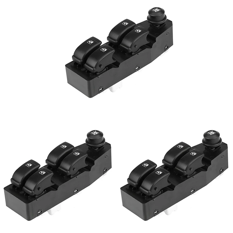 3X Car Left Hand Driver Side Master Window Switch For Chevrolet Aveo Pontiac 202005158
3X Car Left Hand Driver Side Master Window Switch For Chevrolet Aveo Pontiac 202005158