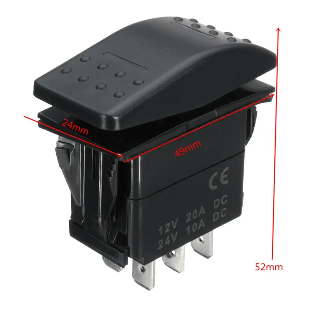 1X Rocker Switch 7Pin-DPDT ON-OFF-ON 2LED Rocker SwitchS Car Truck Marine Universal 12/24V Interior-Car Controls Accessories
1X Rocker Switch 7Pin-DPDT ON-OFF-ON 2LED Rocker SwitchS Car Truck Marine Universal 12/24V Interior-Car Controls Accessories