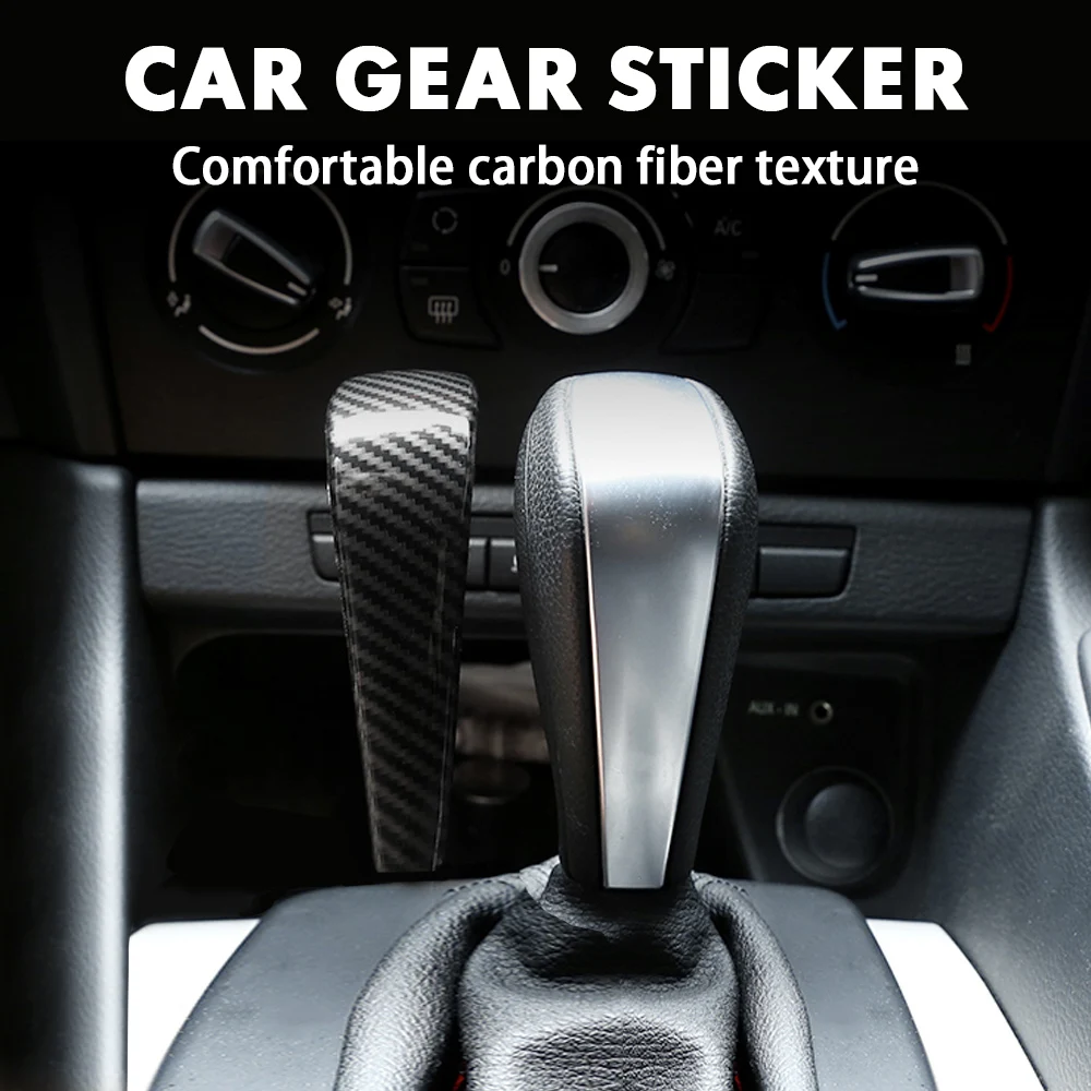 Carbon Fiber Gear Shift Knob Cover Shell Car Tuning for BMW 3 Series E91 E90 E93 2006-2012 Gadget Car Decor Accessories
Carbon Fiber Gear Shift Knob Cover Shell Car Tuning for BMW 3 Series E91 E90 E93 2006-2012 Gadget Car Decor Accessories