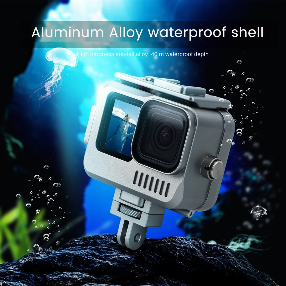 Металлическая Водонепроницаемая фотовспышка 40 м для GoPro Hero 11 10 9 защитный корпус для дайвинга аксессуары для подводной крышки
Металлическая Водонепроницаемая фотовспышка 40 м для GoPro Hero 11 10 9 защитный корпус для дайвинга аксессуары для подводной крышки