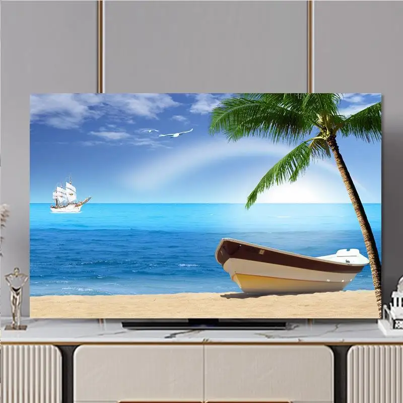 New Television Hood TV Dust Cover Cloth 32-75 Inch Currency Fashion and Modern Style Household Hanging LCD TV Cover
New Television Hood TV Dust Cover Cloth 32-75 Inch Currency Fashion and Modern Style Household Hanging LCD TV Cover