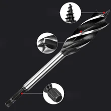 5pcs Woodworking Twist Drill Bit Set Long Four-Slot 6.35mm Shank 10/12/14/16/18mm Hole Saw Opener Slotting Carpentry Tool
5pcs Woodworking Twist Drill Bit Set Long Four-Slot 6.35mm Shank 10/12/14/16/18mm Hole Saw Opener Slotting Carpentry Tool
