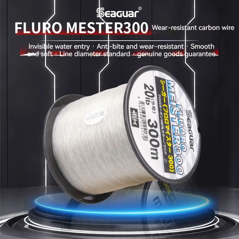 Seaguar New Fluorocarbon Fishing Line 300m Abrasion Resistant Carbon Road Runner Fishing Line Super Tough Sea Fishing Line
Seaguar New Fluorocarbon Fishing Line 300m Abrasion Resistant Carbon Road Runner Fishing Line Super Tough Sea Fishing Line