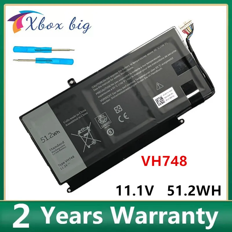 VH748 Laptop Battery For DELL Vostro 5460 5470 5560 14 5480 for Inspiron 14 5439 V5460 D1308 V5460D1318 5470D1328 11.1V
VH748 Laptop Battery For DELL Vostro 5460 5470 5560 14 5480 for Inspiron 14 5439 V5460 D1308 V5460D1318 5470D1328 11.1V