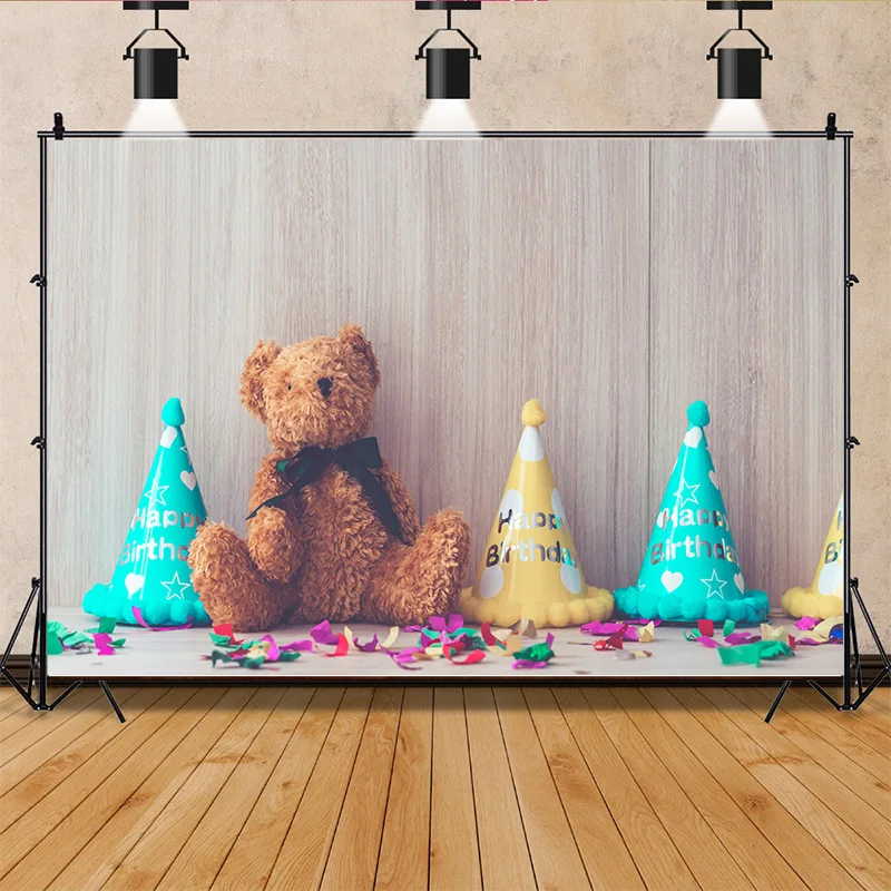 Jungle Happy Birthday Photography Backdrops Newborn Air Balloon Party corations Portrait Photo Studio Background G-18
Jungle Happy Birthday Photography Backdrops Newborn Air Balloon Party corations Portrait Photo Studio Background G-18