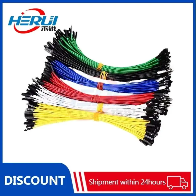 Wire connector 1P single wire 2.54mm pure copper double ended 20cm male to female to female color strip terminal connection wire 
Wire connector 1P single wire 2.54mm pure copper double ended 20cm male to female to female color strip terminal connection wire