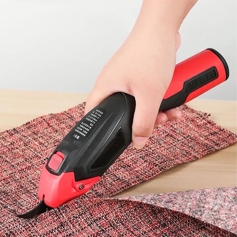 Professional Electric Scissors Charge Lithium Battery Hand-held Cutting Scissors Cloth Cutting Artifact Tungsten Steel Scissors
Professional Electric Scissors Charge Lithium Battery Hand-held Cutting Scissors Cloth Cutting Artifact Tungsten Steel Scissors