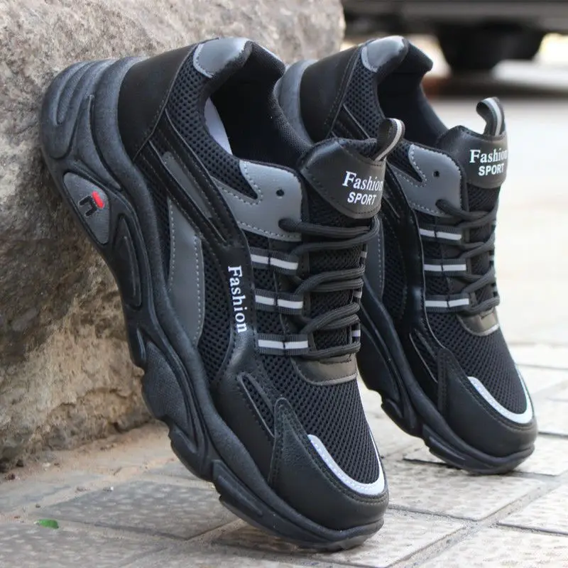 2023 Autumn New Men's Leather Sneakers Fashionable and Comfortable Casual Men's Shoes Outdoor Non-slip Running Shoes
2023 Autumn New Men's Leather Sneakers Fashionable and Comfortable Casual Men's Shoes Outdoor Non-slip Running Shoes