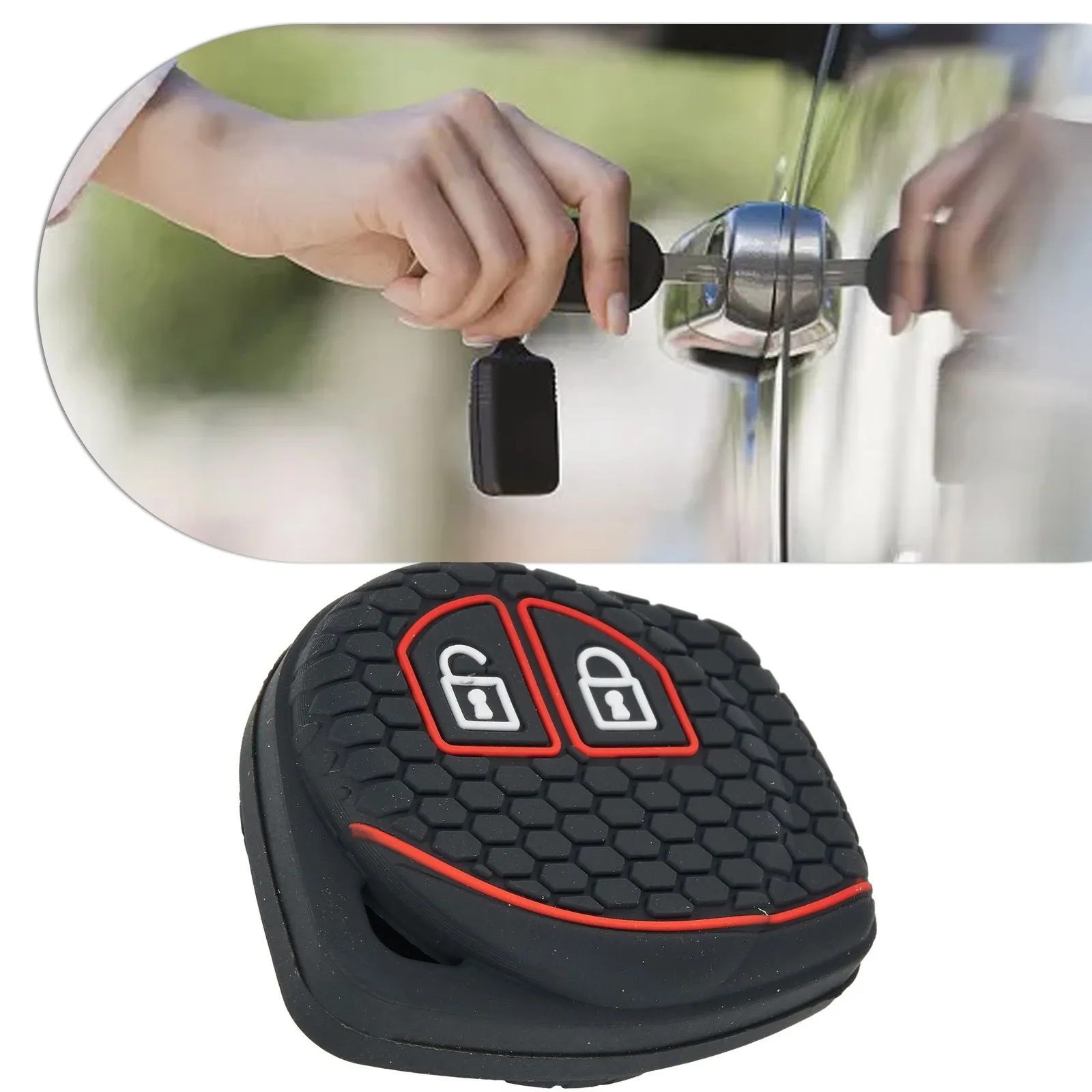 2 Button Black-Suzuki Swift Ignis Vitara Liana Ciaz Baleno 2 Button Remote Key Cover Protective Case In Silicone
2 Button Black-Suzuki Swift Ignis Vitara Liana Ciaz Baleno 2 Button Remote Key Cover Protective Case In Silicone