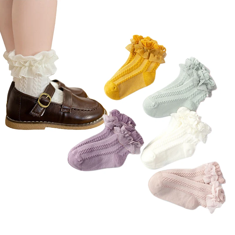 New Spring Summer Baby Girls Fluffy Mesh Gauze Princess Sweet Lace Ruffle Frilly Sock Dress School Performance Socks
New Spring Summer Baby Girls Fluffy Mesh Gauze Princess Sweet Lace Ruffle Frilly Sock Dress School Performance Socks