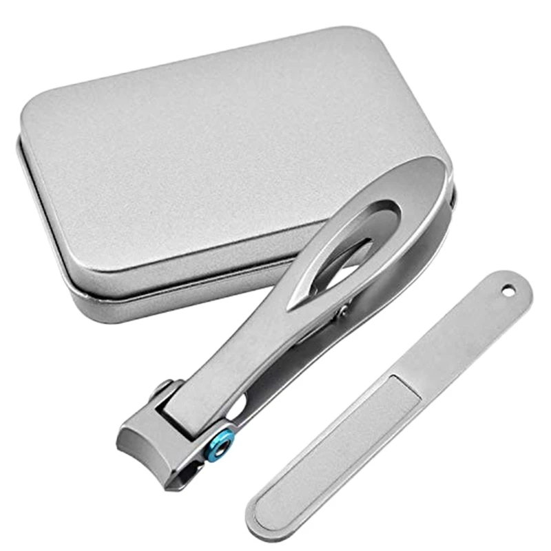 

Nail Clipper Set Thick Toenail & Fingernail Cutter With Wide Jaw Opening Stainless Steel Nail File Ingrown Manicure Pedicure Kit